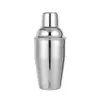 Coqueteleira Transfronteiriça Copo de Coquetel de Aço Inoxidável Copo de Mistura de Três Estágios Copo Shaker 350ml Vinho Estrangeiro