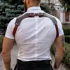 Tirantes modernos y a la moda ZIZ para hombre, cinturón decorativo de piel sintética, ajustable, estilo casual británico, venta al por mayor de tirantes