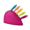 Utensilios de cocina Cuchillo Colorido Juego de 6 Piezas Mango de Caparazón de Tortuga Caparazón de Tortuga Pequeño Cubierta de Asiento Colorida Cuchillo de Chef Hachuela para Carne Cuchillo Multiusos Cuchillo