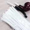 Fornecimento Direto da Fábrica de 100 Limpadores de Cachimbo Brancos de Algodão de Alta Qualidade, Ferramentas de Limpeza de Cachimbo, Acessórios para Cigarros, em Estoque