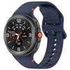 Yuelai Fuerte Es Adecuado para Samsung Galaxy Watch8/9 Correa Oficial de Silicona con el Mismo Estilo que la Original Correa Cosida Clásica 8C