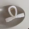 Textura de tinta temperamento de alta gama placa pinza para el cabello horquilla parte trasera de la cabeza horquilla para el cabello para mujer grande multi-pinza de tiburón accesorios para el cabello