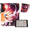 Fabricante Venta al por Mayor Transfronteriza Libro de Cartas Pokemon 4/9 Rejillas de Palacio Pokemon PU Cuero Cremallera Libro de Almacenamiento de Cartas