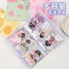 Manni Color Estampa de Frutas Desenho Animado Pequeno 3 polegadas Álbum de Fotos Porta-Cartões Fofo Porta-Cartão de Leque Inserção de Cartão Álbum de Armazenamento de Cartões