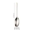 Elegante Juego de Vajilla Occidental de Acero Inoxidable 304 Cuchillo y Tenedor para Bistec Cuchara Acero Inoxidable Vajilla Occidental para Hotel Cuchara Sopera Engrosada