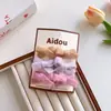 Pinza para el pelo de lana tejida con lazo de corazón, linda, femenina, pinza para flequillo, pinza para el borde del pelo roto, pinza pequeña adornada para cabello trenzado, accesorios para el cabello