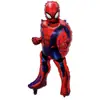 Globo de Película de Aluminio con Licencia Genuina de Spiderman Saltando, Tema de la Serie de Superhéroes, Decoración para Fiesta de Cumpleaños