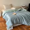 Producto Individual de Cama Lenzing Tencel Austriaco Verano Seda Seda de Hielo Doble Color Puro Cama Sábanas de Cama Funda Nórdica Funda de Almohada Cama Sábanas de Cama