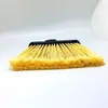 Vassoura de Limpeza Doméstica Vassoura de Plástico com Duplo Furo Vassoura Rígida Artefato de Varrição Vassoura Única