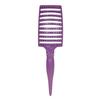 Pente de Massagem Platinum Fly Factory em Estoque, Pente Curvo Grande para Mulheres, Pente de Costela para Modelagem Volumosa, Pente Multifuncional Vazado para Modelar Cabelo