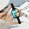 Correa de Reloj de Plástico con Patrón de Dragón Colorido Láser Adecuada para Apple S11, Samsung Xiaomi 10, Huawei 11 Gt6, Pulsera Fit5