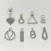 Nuevo Platinum Lash Cremallera de Metal Estrella Amor Almohadilla Tirador Bolsa Ropa Accesorios para Ropa