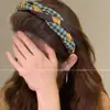 Diadema de lunares versátil estilo coreano Maillard, un imprescindible para peinar y recoger los pelos sueltos, nuevo modelo 2026, para uso diario, accesorio para el cabello para mujer