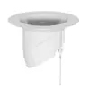 Dispositivo de bloqueio de odor para bacia de agachamento de vaso sanitário tipo fosso de agachamento tampa de odor para vaso sanitário anti-rato bloqueador de odor