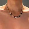 Estilo Frío Europeo y Americano Cuentas de Hielo Agrietado Araña Cadena para Clavícula de Acero de Titanio Diseño de Nicho Personalizado Marca de Tendencia Hip Hop Cadena para Clavícula