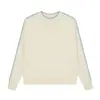 Nuevo Jersey Slowan* de Cuello Redondo de Punto Rayado Coreano Dongdaemun Holgado Casual Versátil Bloque de Color Tejido