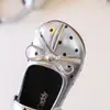Sapatos de princesa estilo coreano para meninas 2026 outono novo vintage poá sapatos casuais para bebês crianças laço sapatos de couro