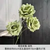 3 Rosas de Copo de Nieve Artificiales para Decoración de Bodas, Montaje de Fiestas y Arreglos Florales, Venta al por Mayor desde el Fabricante