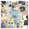 50 Pegatinas de Dibujos Animados del Principito para Niños, Decoración de Cuaderno de Diario de Sanación, Funda de Teléfono, Pegatinas Culturales y Creativas al por Mayor