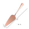 Cuchillo Serrado de Acero Inoxidable Rebanador Pan Tostado Salsa Crema Espátula Rascadora Herramientas para Hornear Pala para Pizza Cuchillo Pala para Pastel
