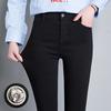 Leggings Femininas de Primavera para Usar por Cima, Cintura Alta, Elásticas, Tamanhos Grandes, Emagrecedoras, Calças Skinny Lápis, Calças Mágicas