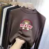 Camiseta Térmica para Niñas de Otoño e Invierno con Mangas Largas y Cuello Semi-Alto, Capa Base para Niños Mayores, Ropa Interior Auto-Calentable Moderna