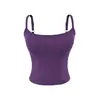 Camisola Sexy Caliente de Verano para Chica con Tirantes Ajustables y Almohadillas en el Pecho para Prevenir la Flacidez, Corte Ajustado, Ceñido a la Cintura, Estilo Corto para Ropa Exterior