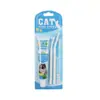 Kit de Escova de Dentes e Pasta de Dentes para Pets, Limpeza Bucal para Cachorros, Escova de Dentes para Cachorros, Escova de Dentes de Dedo para Gatos, Escova de Dentes para Gatos, Suprimentos para Pets