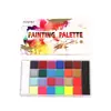 26 Cores Tinta a Óleo de Halloween Pigmento para Pintura Corporal Maquiagem Tinta Facial Tinta a Óleo Teatral Pasta de Maquiagem Atacado