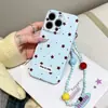 Adecuado para Funda de Teléfono Móvil Pulsera Iphone17Promax Apple 16/15/14 Película Cáscara Suave 13 Cubierta Protectora Anticaídas
