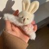Nuevo clip para coleta alta de oso para mujer, pasador trasero de otoño e invierno, pasador de felpa lindo, tamaño pequeño, clip de tiburón, tocado