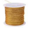 3-15 Fios de Cordão Trançado de Nylon para Pulseiras e Colares DIY, Cordão Durável para Fabricação de Joias, Disponível em Vários Tamanhos para Pingentes