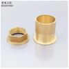 Accesorios de plomería nido amarillo accesorios para grifo de agua fría y caliente base cobre tuerca alta pie fijo tuerca de tornillo