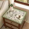 Alfombrilla protectora para mesita de noche retro americana, sensación de lujo ligero y alta gama, alfombrilla de mesa a prueba de aceite e impermeable, funda para mesita de noche modelo nuevo 2025