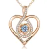 Collar de doble capa de plata de ley s925 con corazón eterno transfronterizo para mujer, colgante de clavícula europeo y americano para cumpleaños número 12 de Amazon.