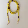 Europa y Estados Unidos moda transfronteriza color mixto beige cadena para gafas multifuncional antideslizante cadena cordón para mascarilla Accesorios Venta al por mayor