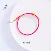 Pulsera de cuerda de cuero doble de oro antiguo 3D de oro duro con cuentas de cuero de microfibra suave, agujero grande, para mujer