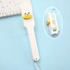 Novo engraçado grande boca dobrável pente bonito mini soft tooth pente de cabelo portátil estudante franja pente pequeno