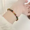 Como pez en el agua Pulsera de turmalina arcoíris Wangfu diseño de nicho este año pulsera de carpa para regalo de cumpleaños de novia