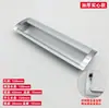 Manija de ocultación manija de cajón manija empotrada de aluminio espacial moderno cierre de aleación de aluminio empotrado para puerta corredera promoción