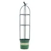 Enrejado para Clematis Trepador, Soporte para Flores de Rosa, Soporte para Plantas Trepadoras de Jardinería, Estructura de Soporte Trepador para Balcón, Soporte para Flores Estilo Europeo
