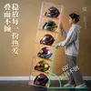 Caixa de Armazenamento de Capacete, Armário de Exibição de Capacete de Motocicleta, Caixa de Exibição de Capacete Fechado, Rack de Armazenamento de Equipamentos de Motocicleta, Suporte de Capacete