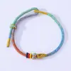 Pulseras de Cuerda Coloridas Nuevas al por Mayor, Estilo Chino Cultural y Creativo Versátil Ajustable Pulsera de Nudo Wenchang del Año del Zodiaco Joyería