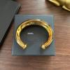 Pulsera Abierta Geométrica Retro Yangshulin, Lujo Ligero, Gama Alta, Sencilla, Personalizada, Joyería de Pulsera a la Moda