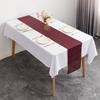 Suministro Transfronterizo de Banderas de Mesa Bordadas con Lentejuelas Mediterráneas, Banderas de Mesa de Lentejuelas de Alta Densidad, Fabricantes de Banderas de Mesa para Banquetes de Boda de Hotel