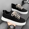 Sapatos Masculinos Lobo Beijiang Novo Verão Respirável Sapatos de Lona com Solado Grosso Tendência Masculina Versátil Tênis Estudantes Esportes e Lazer