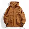Chaqueta Exterior Transfronteriza 2026 Nueva Primavera y Otoño Tres Pruebas, Chaqueta Cortavientos Casual Elegante para Hombre, Abrigo de Lujo Ligero