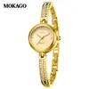 Moxi High-End Nuevo Reloj de Cuarzo Estilo Ins Diseño de Nicho Lujo Accesible Reloj para Niñas Diamante de Madreperla Aleación Reloj Impermeable