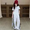 Conjunto Súper Elegante de Estilo Coreano para Niñas con un Toque de Alta Gama, Nuevo Hermoso Pantalón de Verano para Niños 2026, Ropa de Verano de Moda