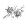 Broche de Flor Fresco y Creativo Desmontable, de Alta Gama, Exquisito y Versátil, Broche de Flor de Ciruelo, Accesorios para Ropa